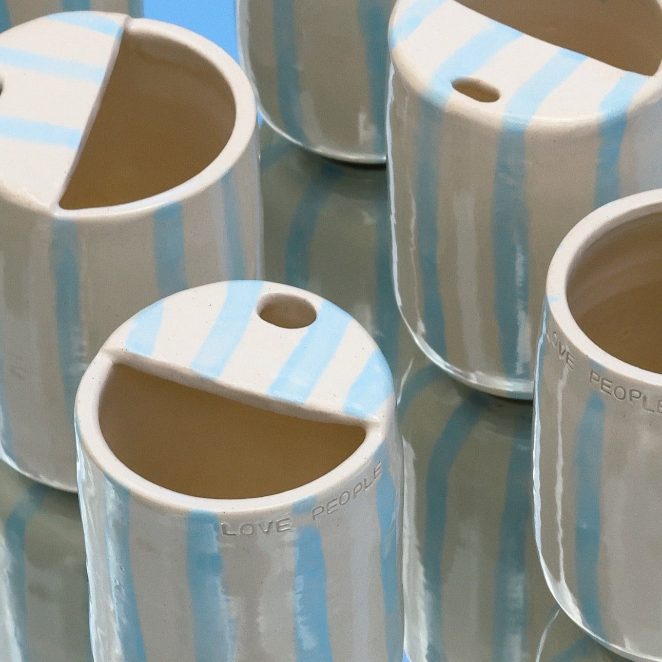 Love People Sky Blue Mug